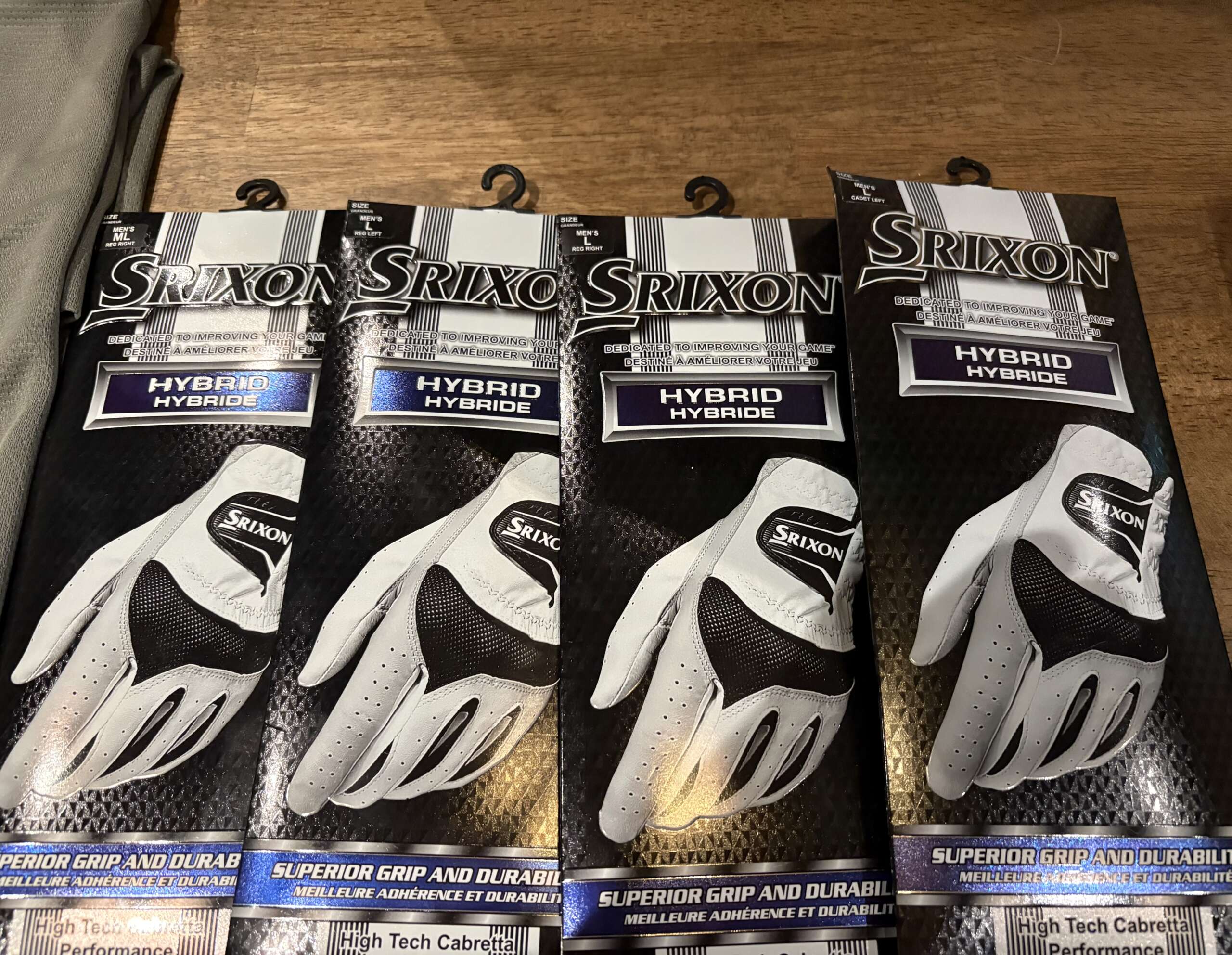 Gloves, Tees, and Balls